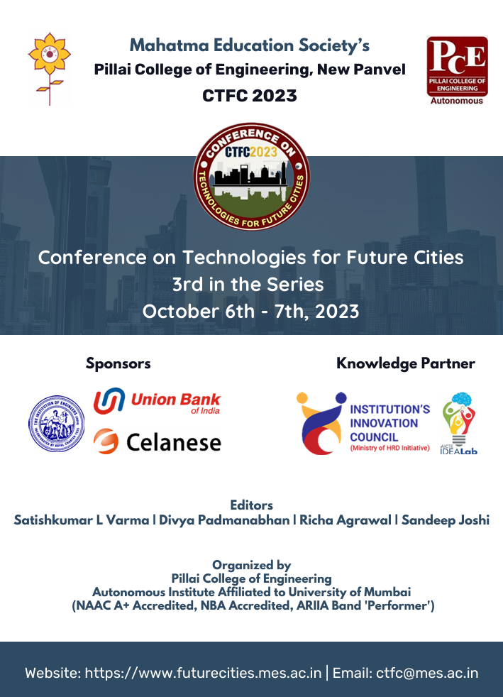 Conference on Technologies for Future Cities